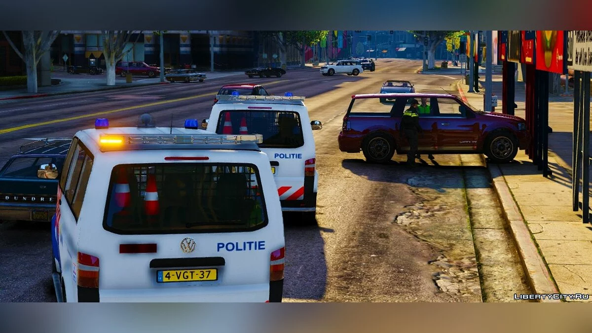 Police Volkswagen T5 (Transporter) / GTA 5