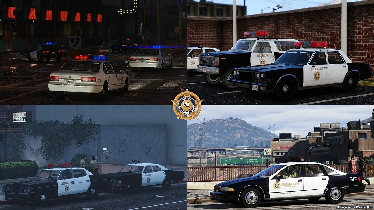 Retro Emergency Vehicles Pack 1.3.0 / GTA 5