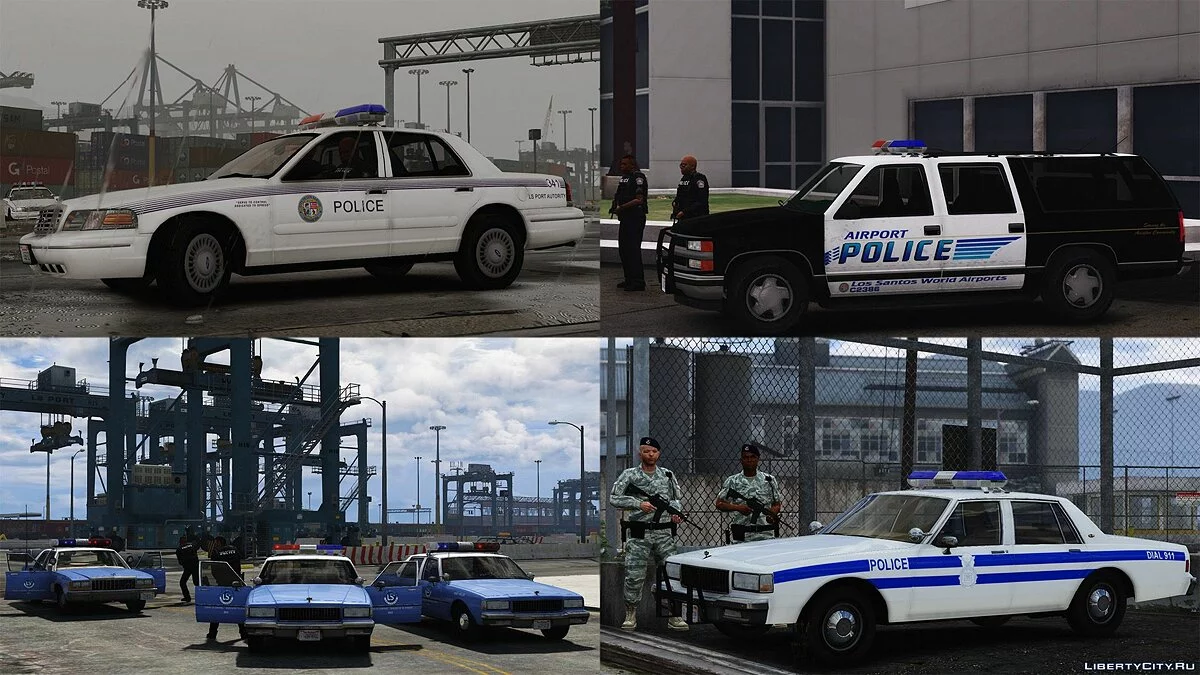Retro Emergency Vehicles Pack 1.3.0 / GTA 5