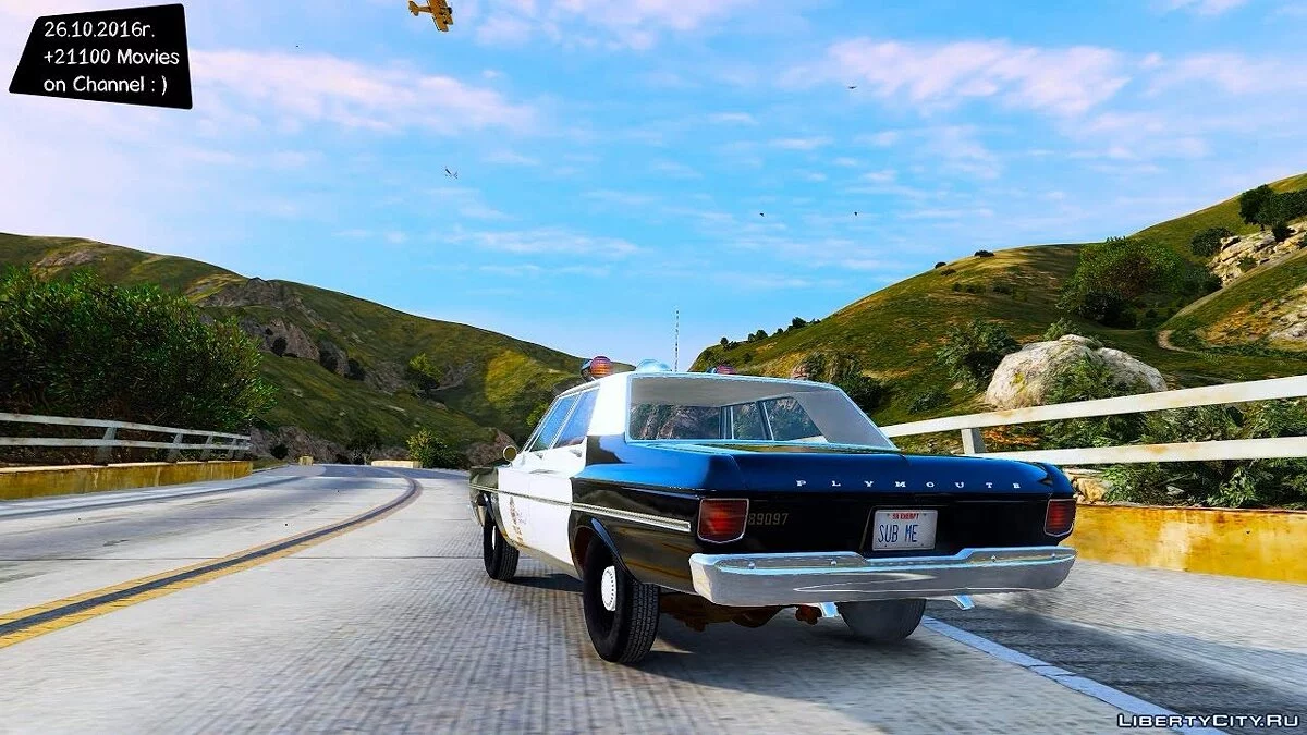 65' Plymouth Belvedere LAPD 1.1.0 / GTA 5