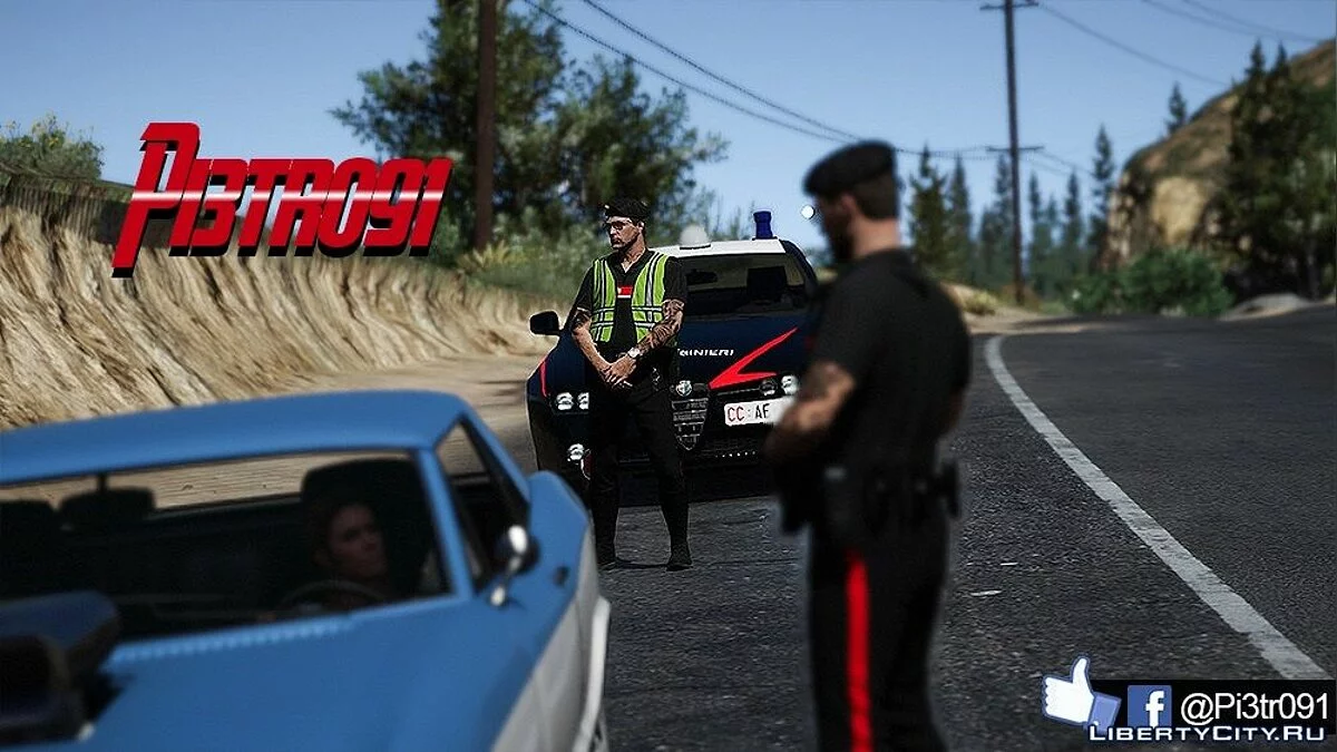 Alfa Romeo 159 - Carabinieri [ELS] 1.0 / GTA 5