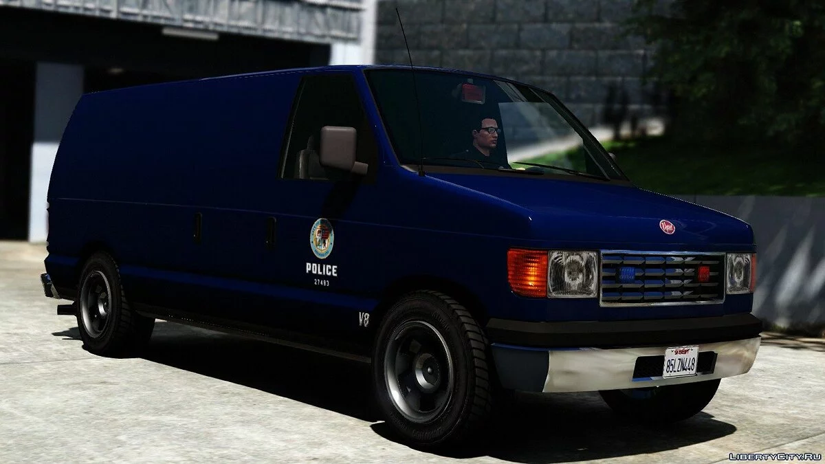 LSPD Steed 1500 通用服务厢 [附加 | RDE 风格] / GTA 5