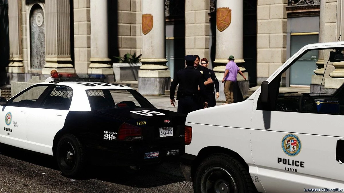 LSPD Steed 1500 通用服务厢 [附加 | RDE 风格] / GTA 5