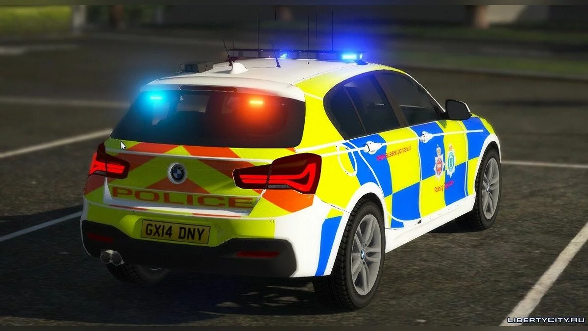 Sussex Police RPU BMW 1 Series [ ELS | REPLACE ] 1.0 - Sussex County Police / GTA 5