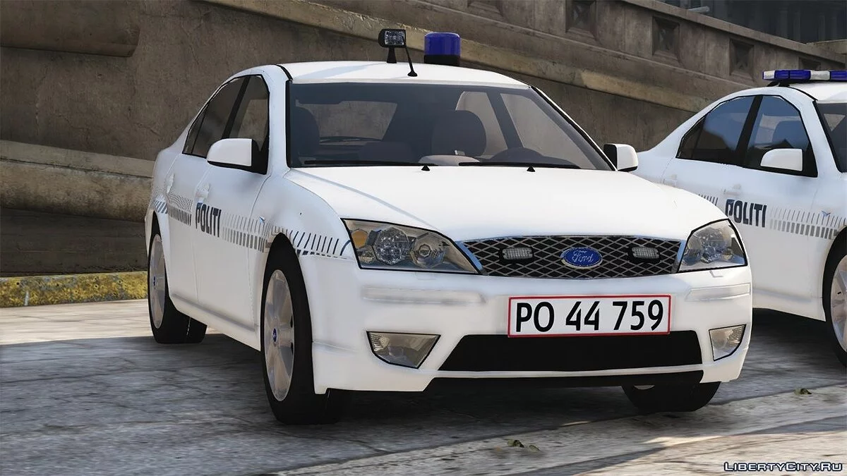 2003 Ford Mondeo - Policía Danesa - Mini Pack [REPLACE/OIV] / GTA 5