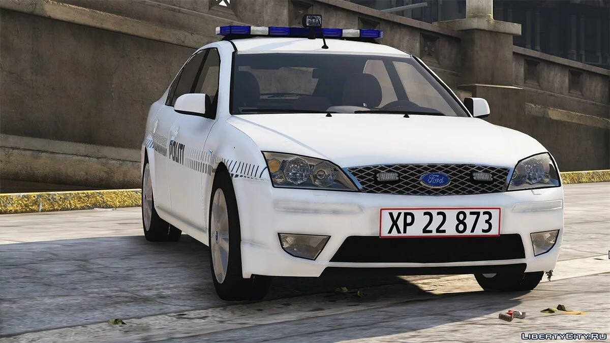 2003 Ford Mondeo - Policía Danesa - Mini Pack [REPLACE/OIV] / GTA 5