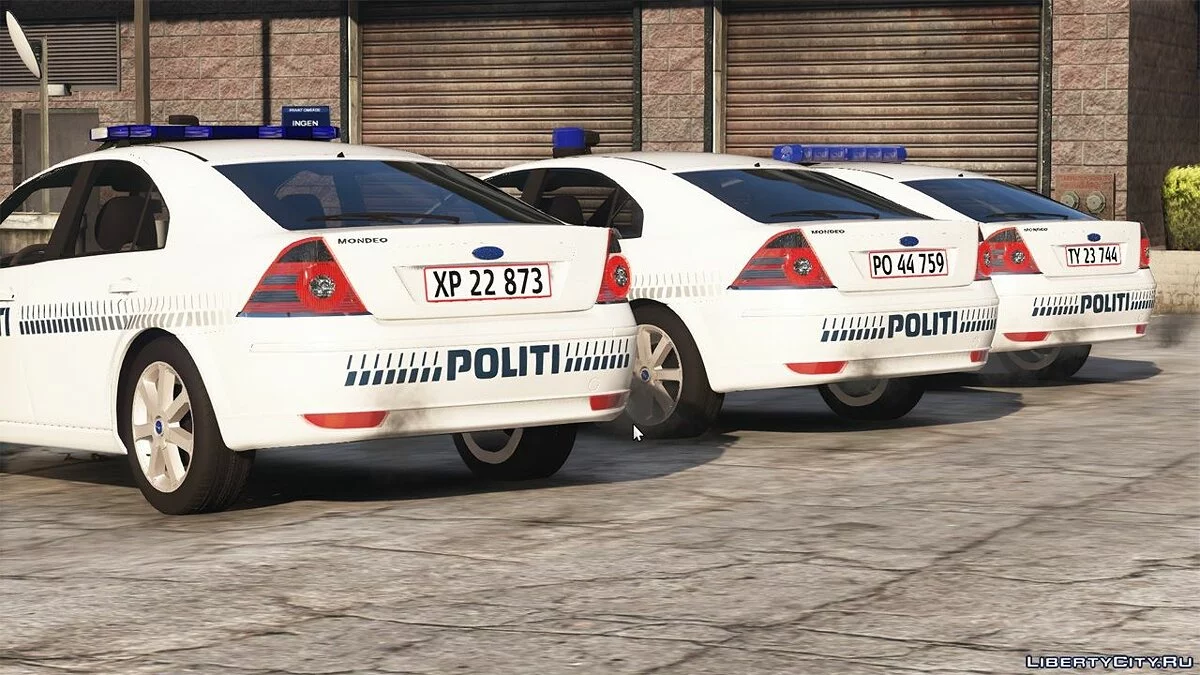 2003 Ford Mondeo - Policía Danesa - Mini Pack [REPLACE/OIV] / GTA 5