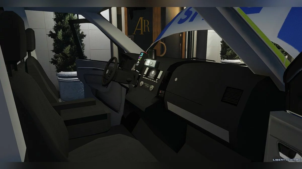 Volkswagen T5 Multivan 2009 - Policía Sueca / GTA 5