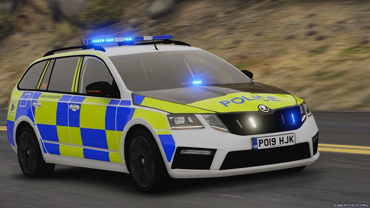 Skoda police gta 5 фото 7