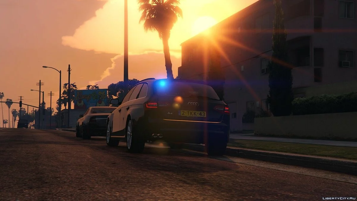 Audi A4 Avant - Policía / GTA 5