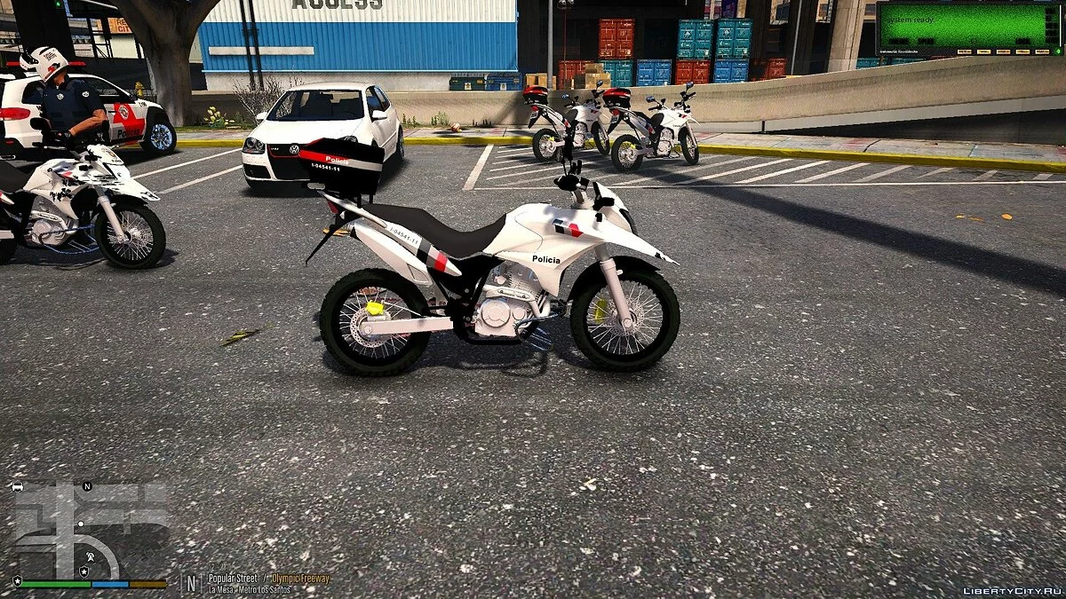 هوندا XRE 300 ROCAM PMESP [ELS][DIALS] 1.0 / جي تي أي 5