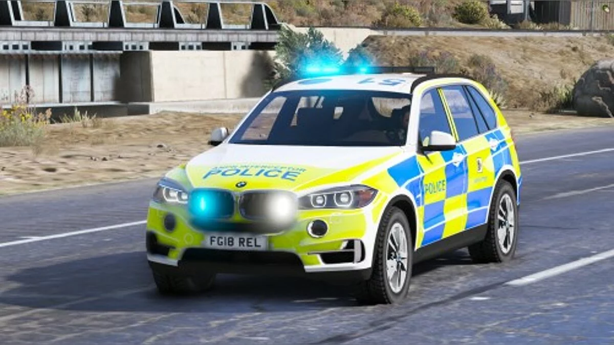 سيارة الشرطة BMW X5 F15 2016 / جي تي أي 5
