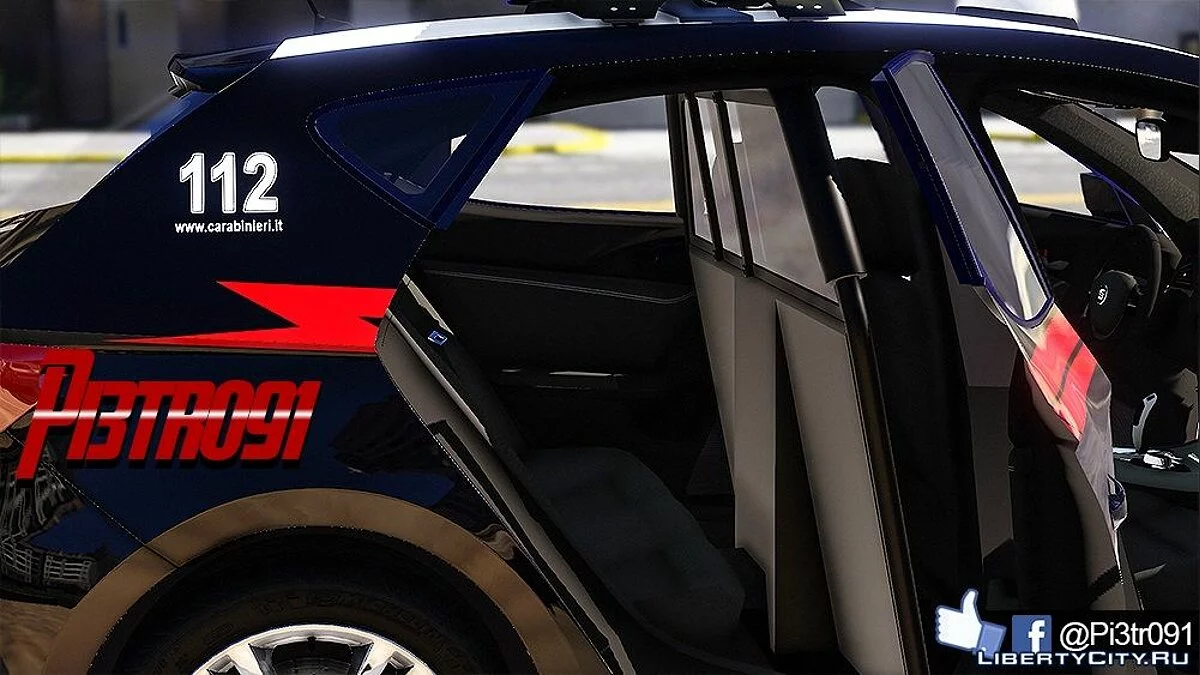 Seat León - Carabinieri 1.0 / GTA 5