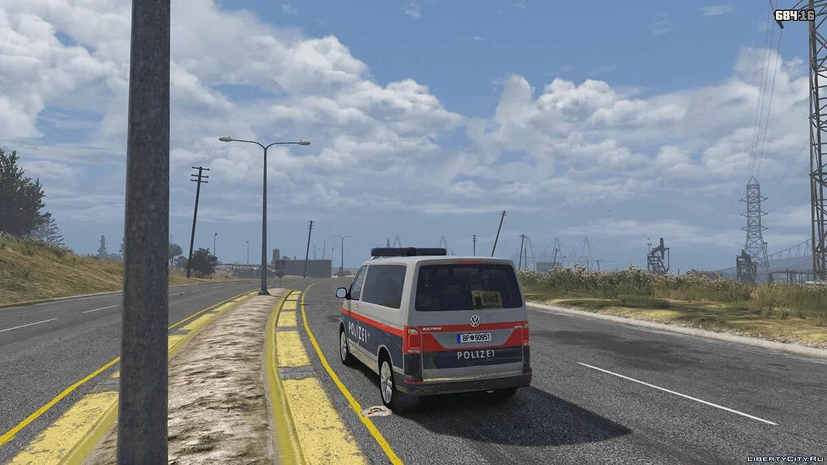 VW T6 Policía Austriaca | ELS 1.0 - Policía de Austria / GTA 5