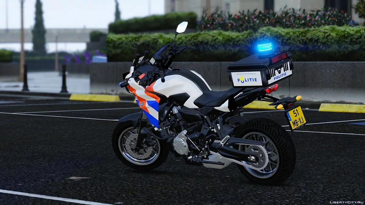 Yamaha Tracer Поліція - Нідерландська поліція [ELS, Відбиваюча, Ліврея] 1.1 / GTA 5
