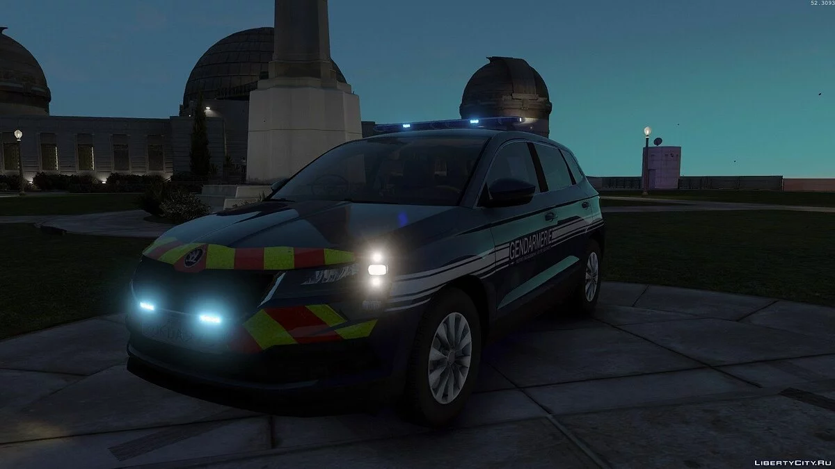 2018年警用斯柯达Karoq / GTA 5