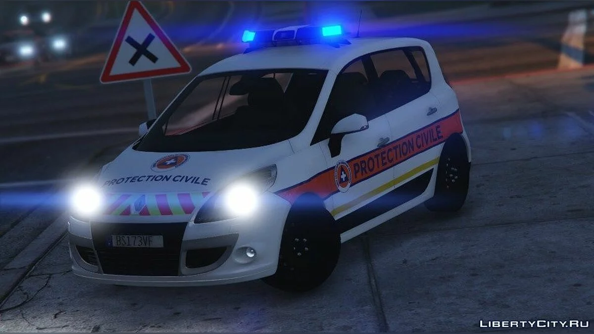 Renault Scenic III - Civil Defense Vehicle / GTA 5
