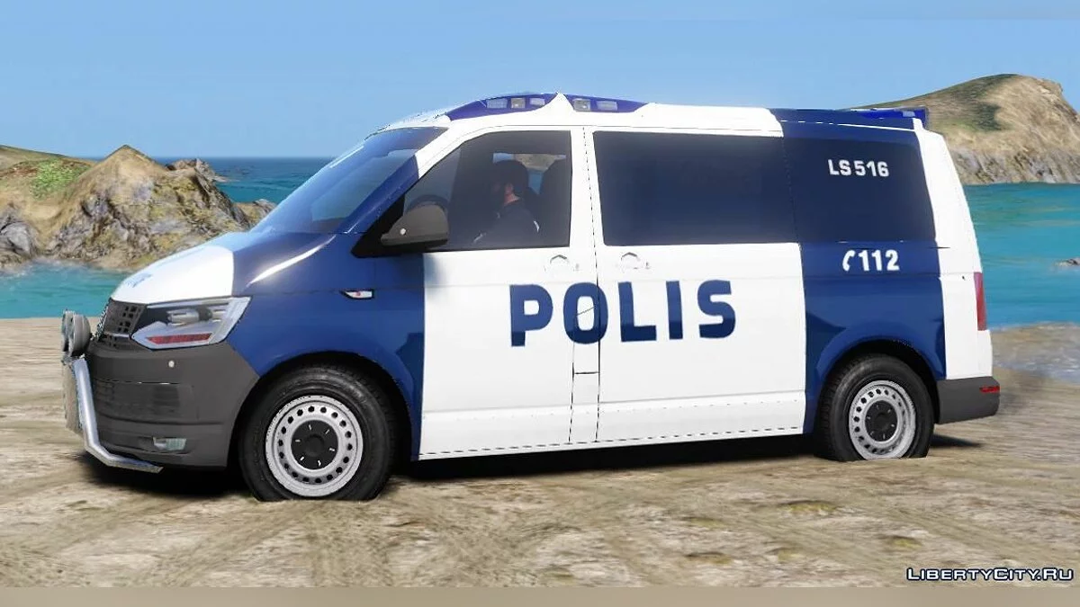 Volkswagen Transporter T6 - Police Vehicle / GTA 5