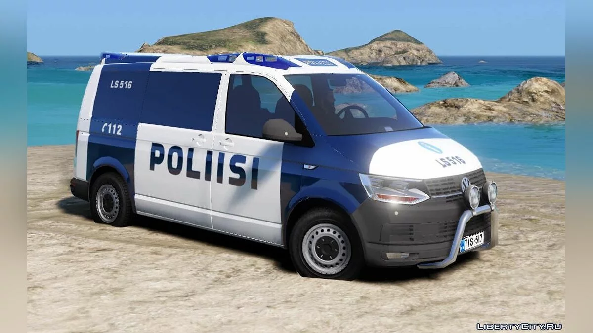 Volkswagen Transporter T6 - Police Vehicle / GTA 5