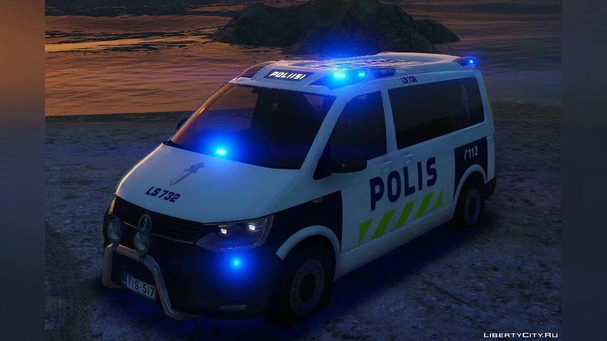 Volkswagen Transporter T6 - Police Vehicle / GTA 5