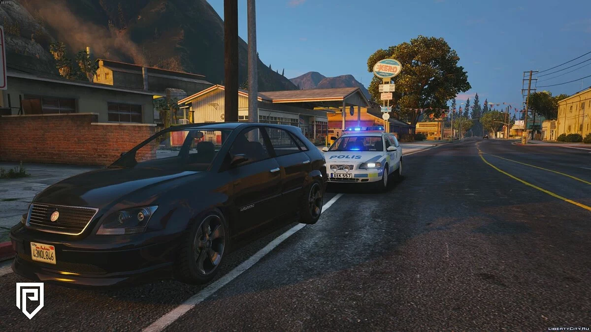 2005年沃尔沃V70 - 瑞典警察 / GTA 5