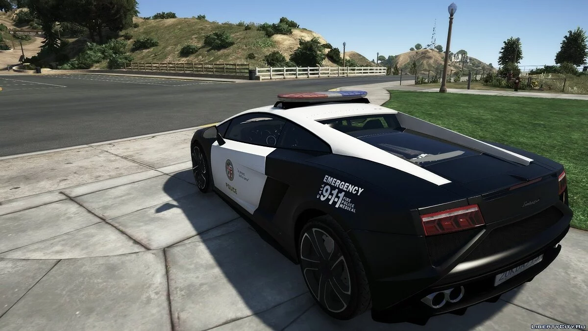 Polisi 2013 Lamborghini Gallardo LP560-4 LAPD 1.3 / GTA 5