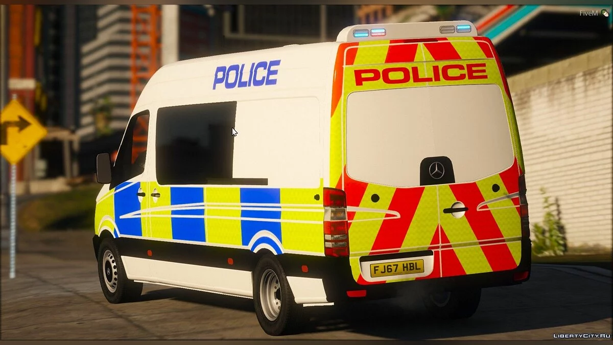 2017 Mercedes-Benz Sprinter - Veículo policial / GTA 5