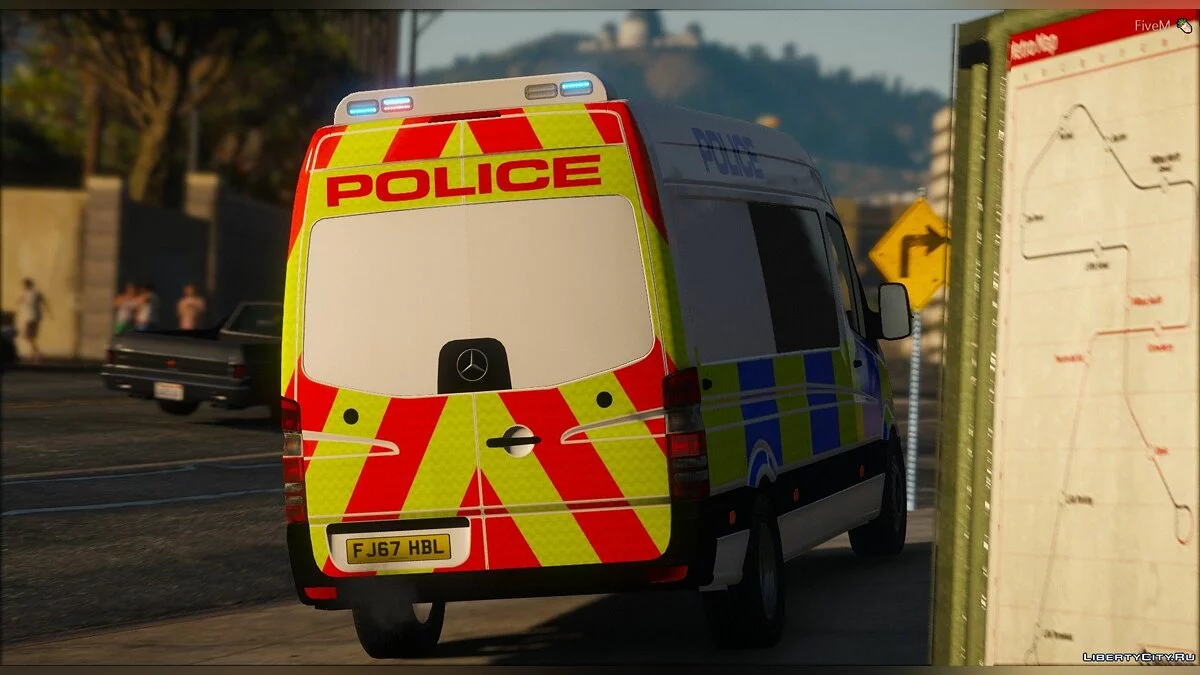 2017 Mercedes-Benz Sprinter - Veículo policial / GTA 5