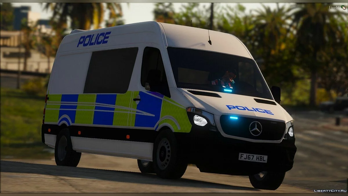 2017 Mercedes-Benz Sprinter - Veículo policial / GTA 5