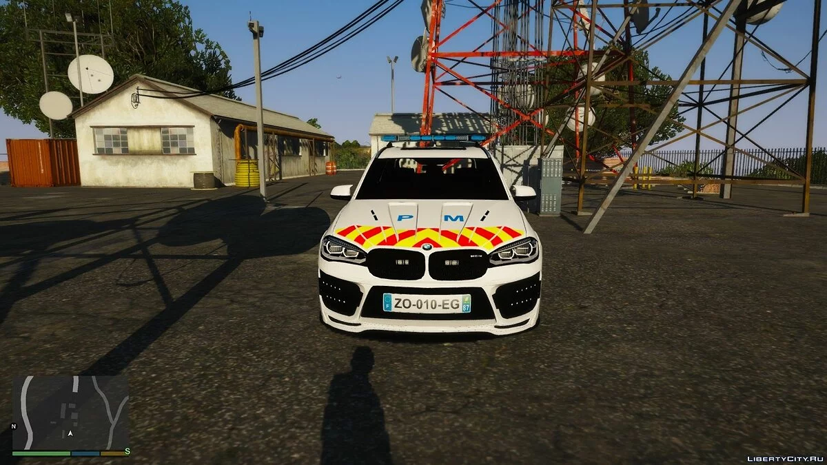 BMW X5M Regendage - Французька муніципальна поліція / GTA 5