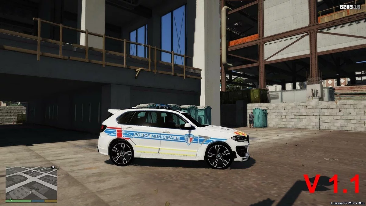 BMW X5M Regendage - Французька муніципальна поліція / GTA 5