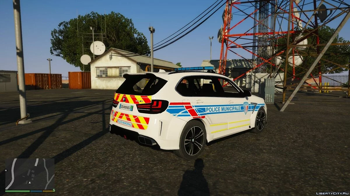 BMW X5M Regendage - Французька муніципальна поліція / GTA 5