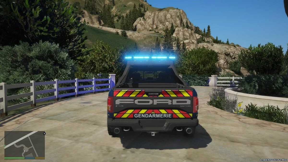 Ford F150 Raptor - Gendarmaria Francesa v1.1 / GTA 5