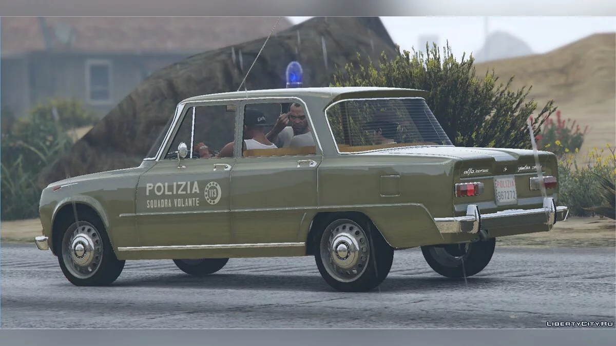 Поліцейська ALFA ROMEO Giulia Super / GTA 5
