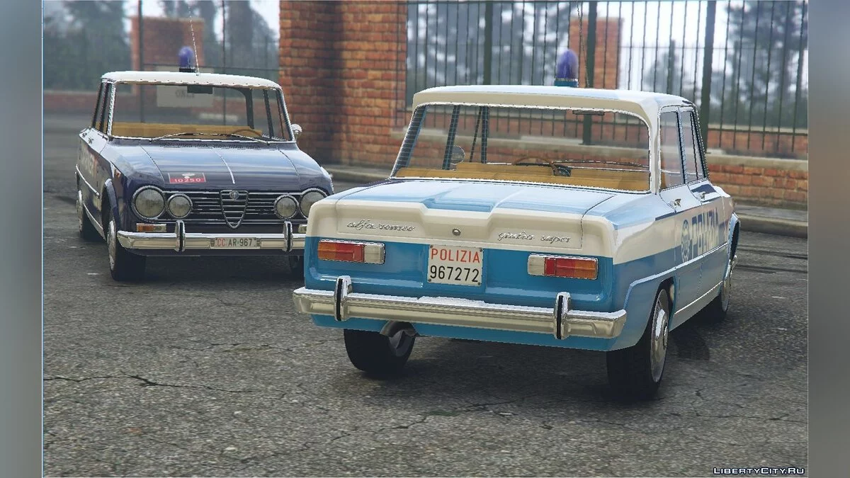 Поліцейська ALFA ROMEO Giulia Super / GTA 5