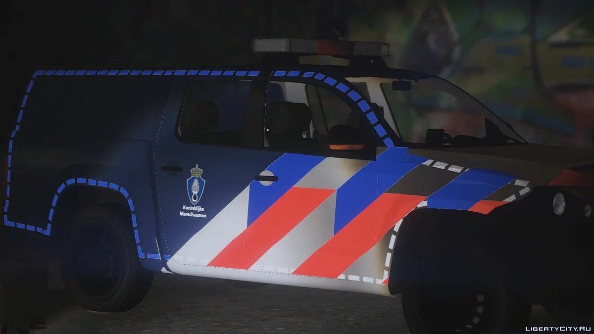 Volkswagen Amarok - Голландська військова поліція / GTA 5