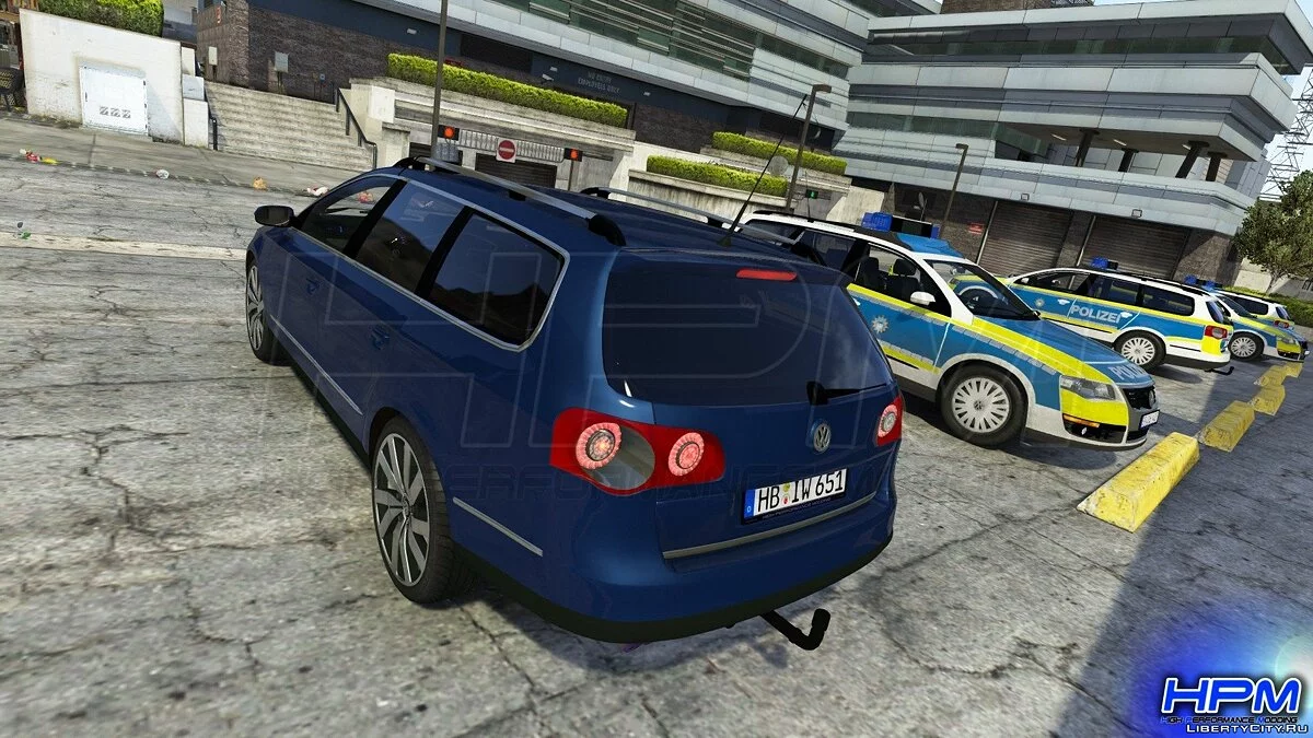 VW Passat B6 Variant - Zivile Polizei / GTA 5