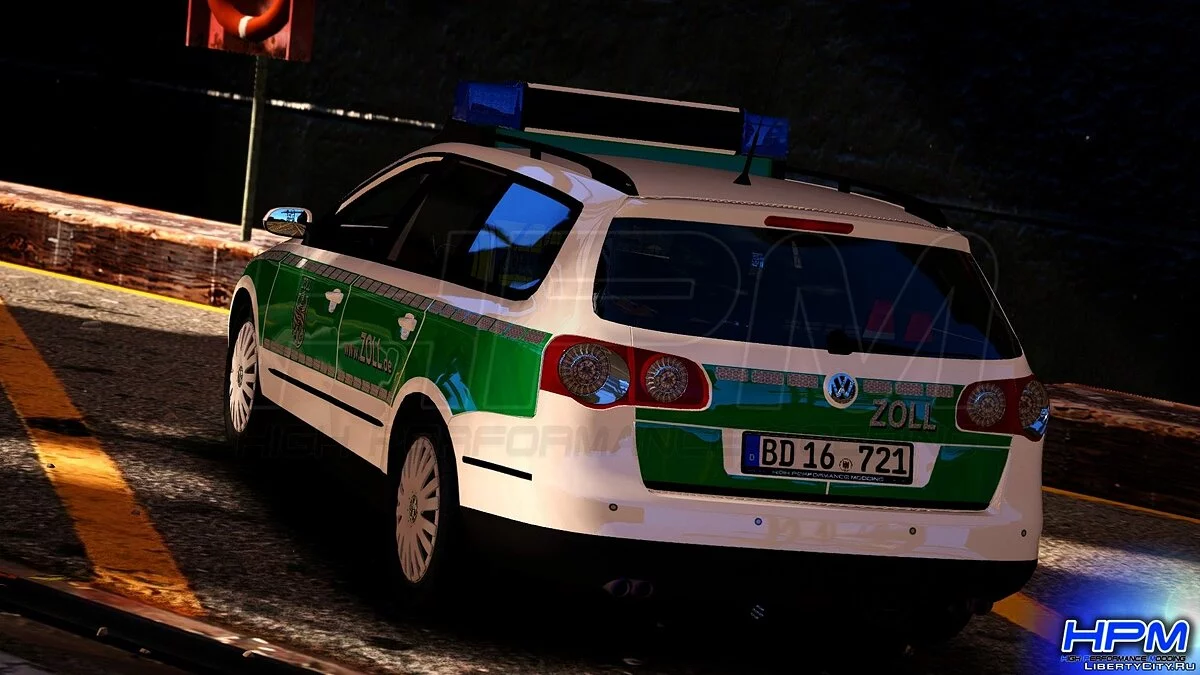 VW Passat B6 Variant Zoll [AddOn | Replace | ELS] V1.0 / GTA 5
