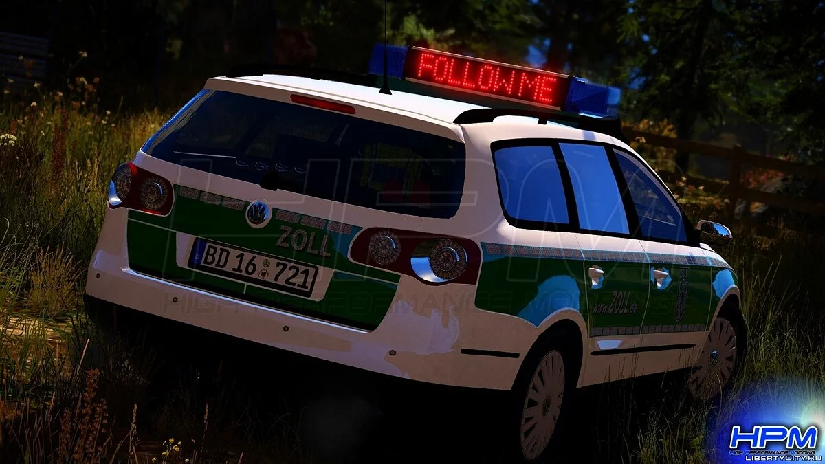 VW Passat B6 Variant Zoll [AddOn | Replace | ELS] V1.0 / GTA 5