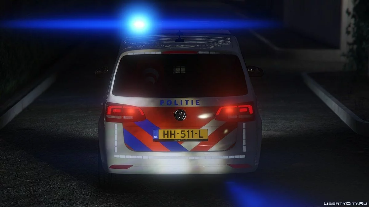 2010 Volkswagen Touran - Dutch Police / GTA 5