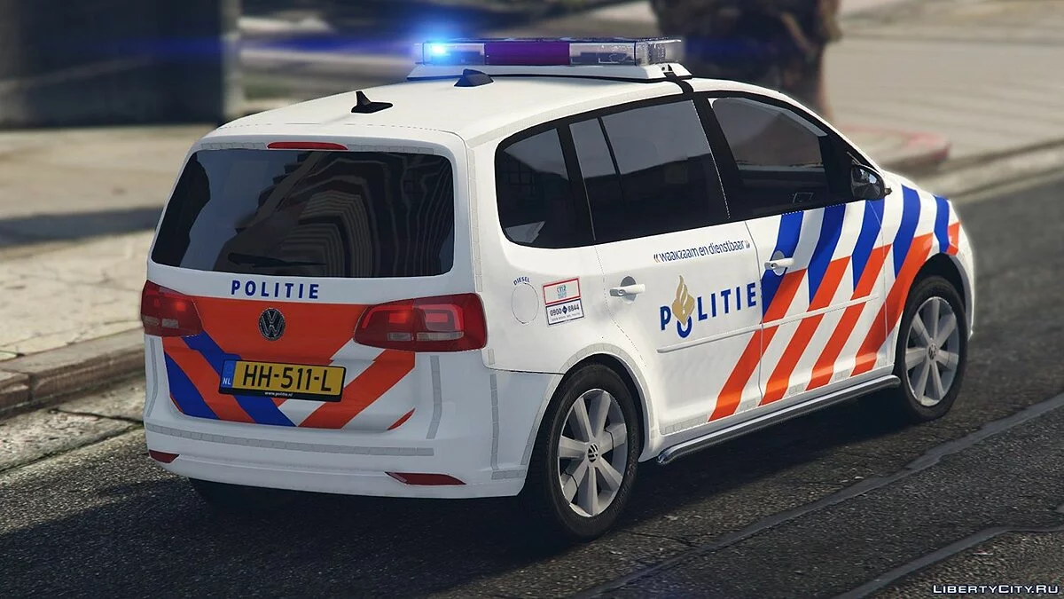 2010 Volkswagen Touran - Dutch Police / GTA 5