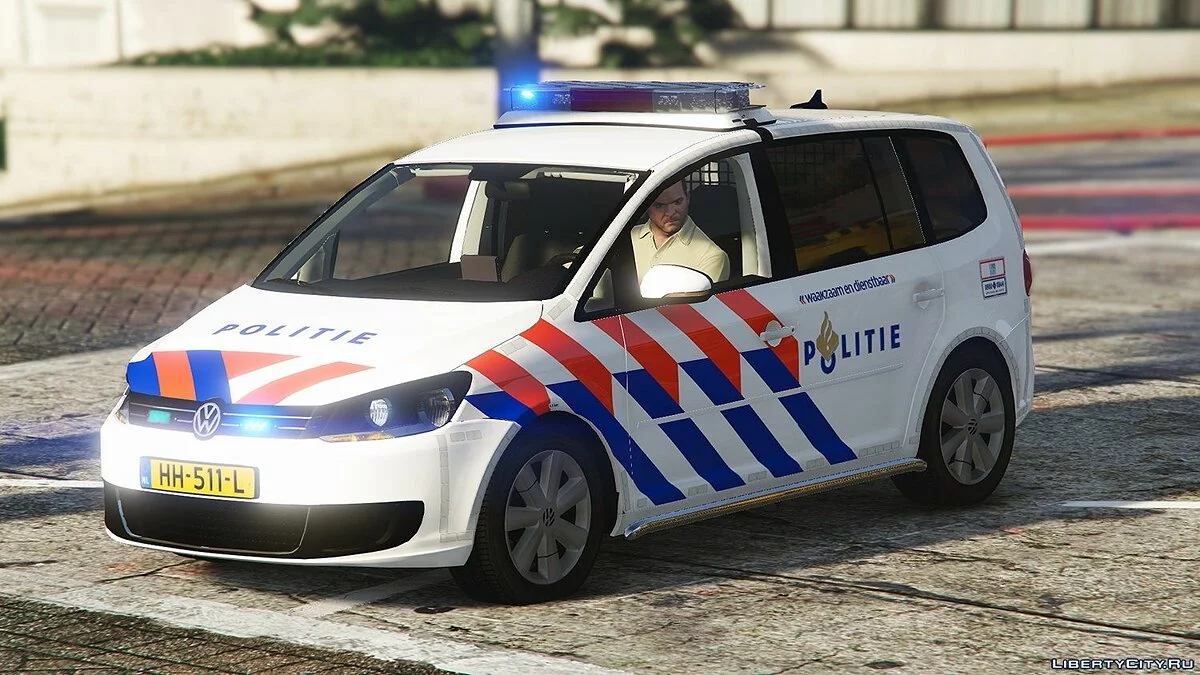 2010 Volkswagen Touran - Dutch Police / GTA 5