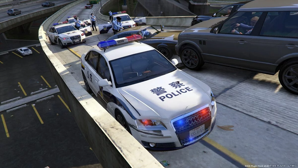 奥迪A8 - 中国警察 / GTA 5