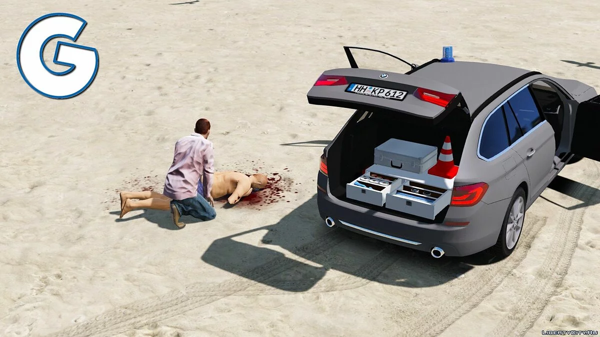 BMW G31 Hamburg Police / GTA 5