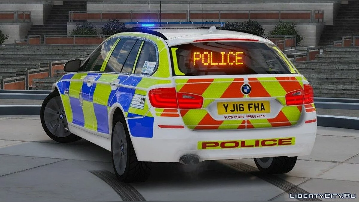 Police BMW 525D Touring / GTA 5
