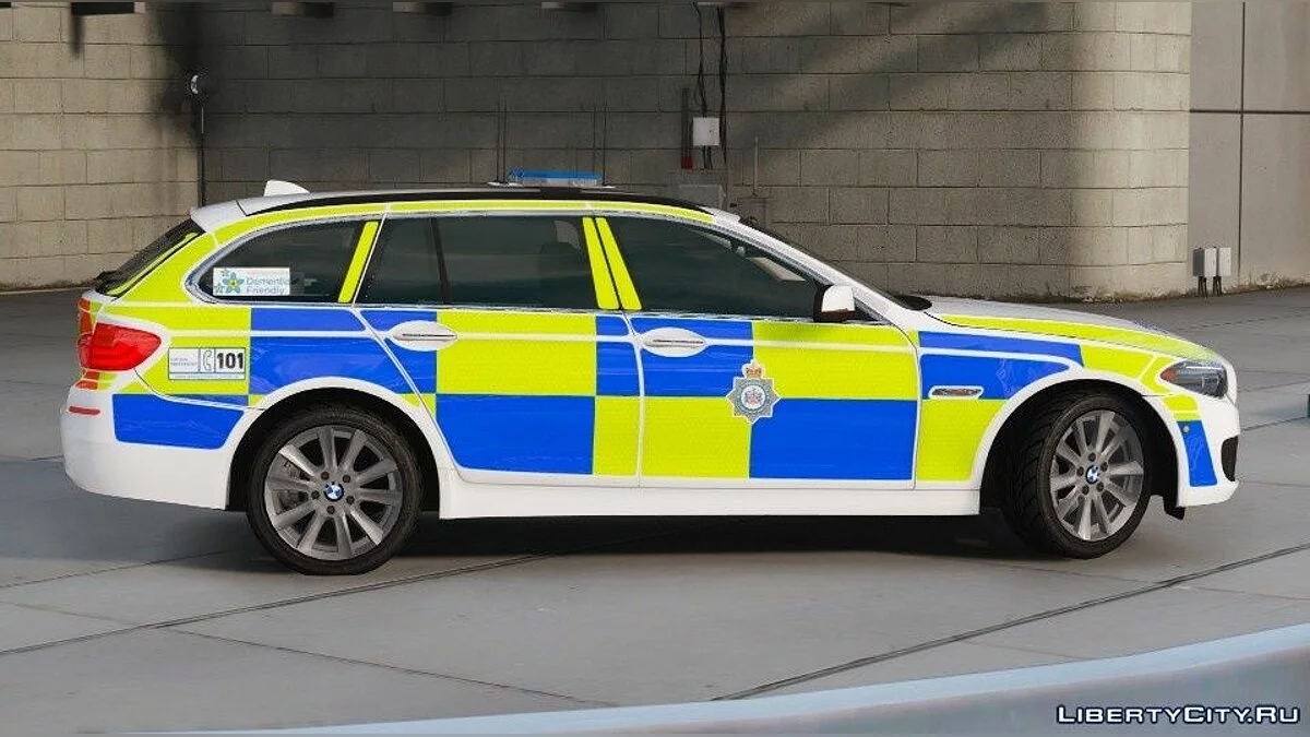Police BMW 525D Touring / GTA 5