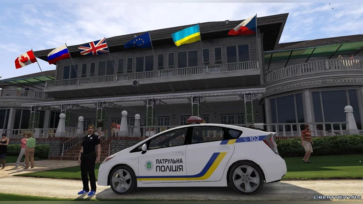 2009 Toyota Prius - Ukraine Police / GTA 5
