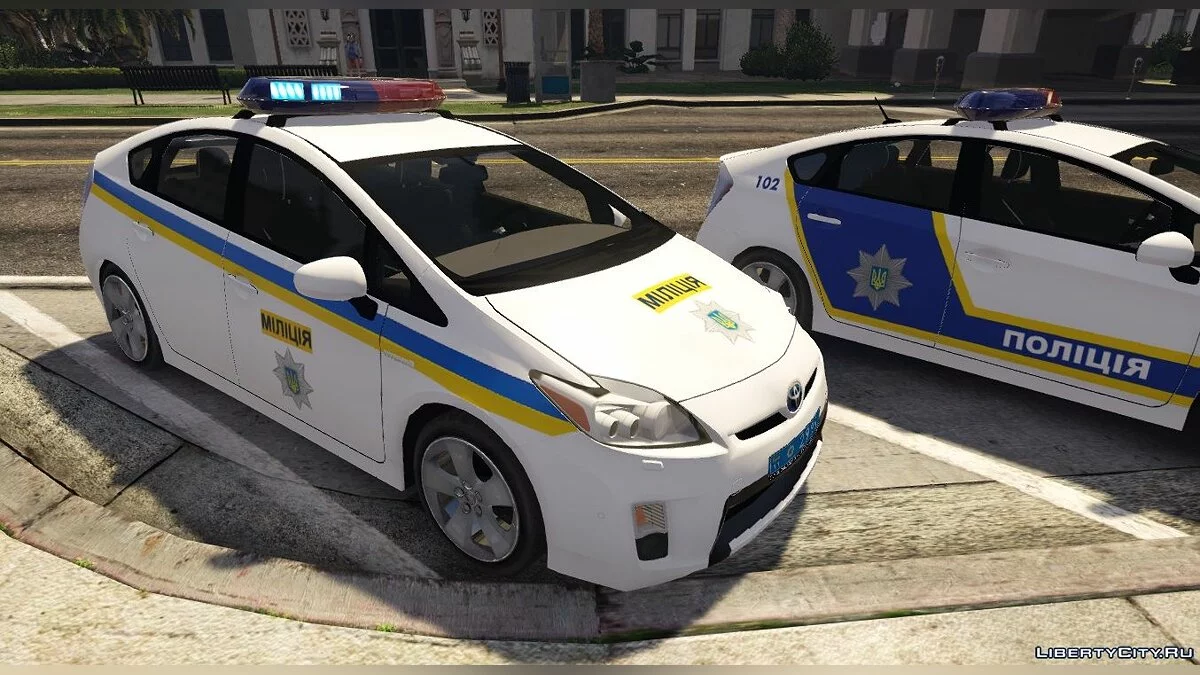 2009 Toyota Prius - Ukraine Police / GTA 5