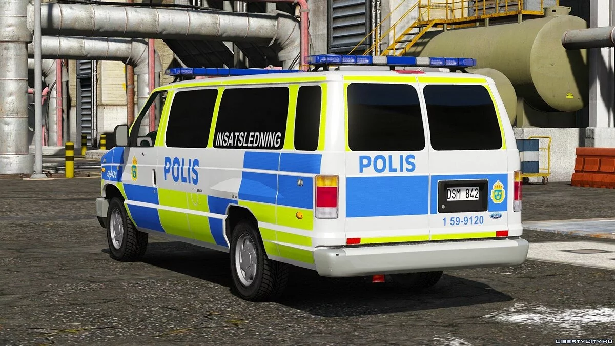 2013 Ford Tristar Extended Wagon - Police Suédoise / GTA 5