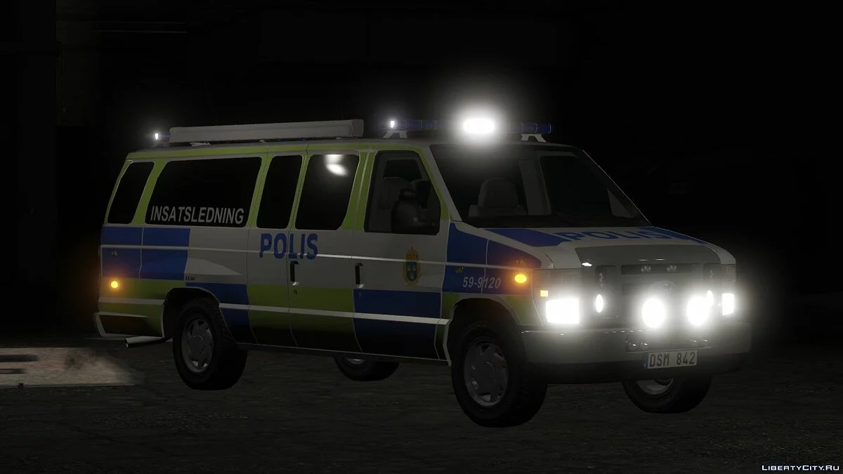 2013 Ford Tristar Extended Wagon - Police Suédoise / GTA 5